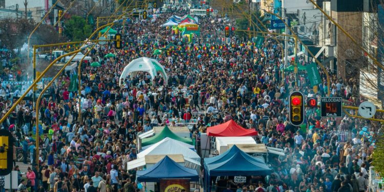 Santa Fe: 50.000 personas participaron de los festejos del 9 de julio