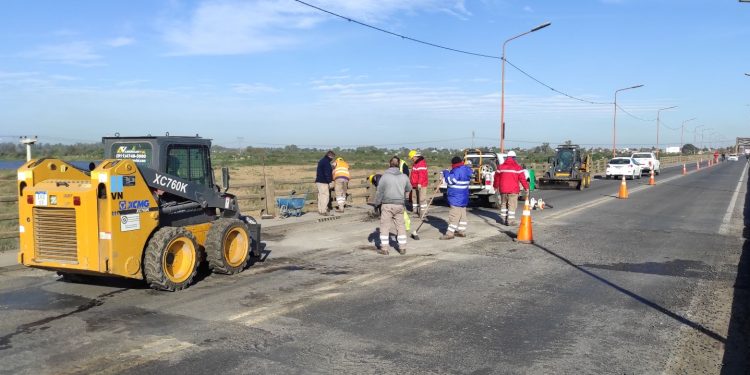Vialidad Nacional finalizó los trabajos en el Puente Carretero