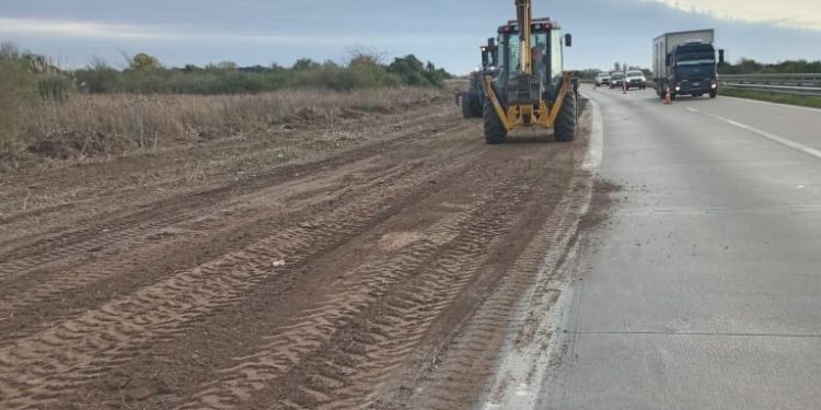 Trabajos en Circunvalación Oeste