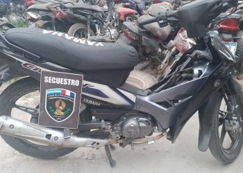 Recuperaron una moto