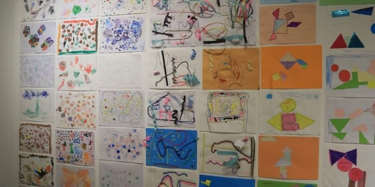 Se exhibe la muestra “Recreo en Colores”