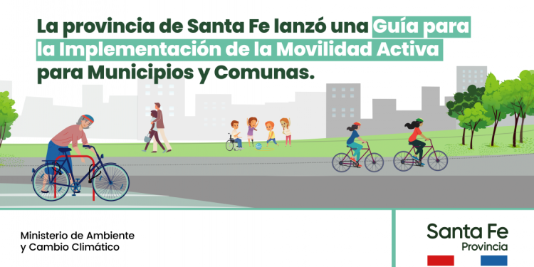 La Provincia lanzó una Guía para la implementación de la Movilidad Activa en municipios y comunas