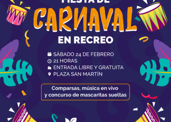 Inscriben a mascaritas sueltas para la Fiesta de Carnaval en Recreo