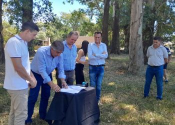 Calle Saavedra Lamas: Se firmó un convenio para mejorar la accesibilidad y la iluminación