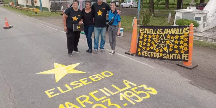 Estrellas Amarillas repintó la estrella de Eusebio Marcilla