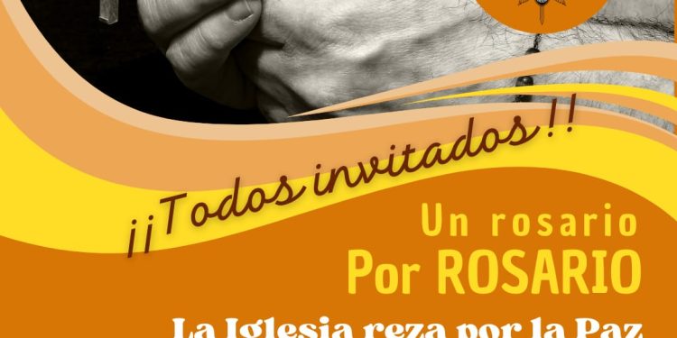 Rezarán un rosario por Rosario